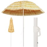 The Living Store Senčnik za na plažo naravne barve 240 cm havajski stil - Senčnik Za Na Plažo, (21749788) | Shoptok.si