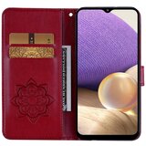 INORCO Za Samsung Galaxy A34 5G Rhinestone PU usnjeno stojalo, denarnica, ovitek za telefon z vtisnjeno rožo sove, ovitek za telefon, (22034552) | Shoptok.si