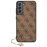 Guess gUHCS21FEGF4GBR silikonski ovitek za Samsung Galaxy S21 FE G990 - rjav Cene