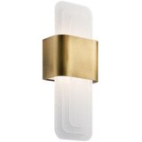  Kichler KL-SERENE-LED-W-NBR - LED zidna svetiljka SERENE LED/16W/230V mesing | Eponuda.com