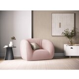 Cosmopolitan Design Svetlo rožnat fotelj iz tkanine bouclé Essen – | Shoptok.si