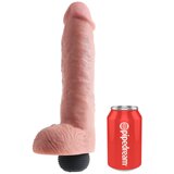 King Cock 11 - realističen dildo za brizganje (28 cm) - naravni | Shoptok.si