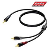 Kabal Procab CLA711, 3.5 mm Jack muški stereo – 2 x RCA/Cinch muški, dužina 1,5 m Cijene