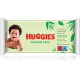 Huggies Natural Care čistilni robčki z aloe vero 56 kos Cene