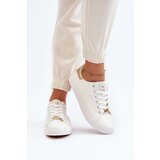 EVENTO Women's sneakers made of eco leather white Tiraelle | shoptok.hr
