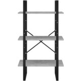 Police za pohranu boja betona 60x30x105 cm konstruirano drvo | shoptok.hr