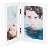 vidaXL Dvodelni foto okvir bel 2x(21x29,7 cm) | Shoptok.si