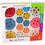 Snowflake Construction Blocks 52 Elements | shoptok.hr