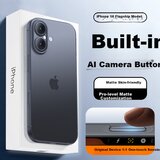  Mofi Maska za mobilni telefon iPhone 16 Pro Max, Providno-Crna | Eponuda.com