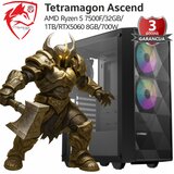 TETRAMAGON series Računar Tetramagon Ascend AMD Ryzen 5 7500F/32GB/1TB/RTX5060 8GB/700W | ePonuda.com