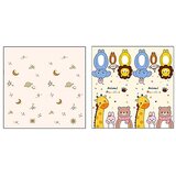 Baby Bear Origin BBO Sklopiva Podloga Za Igru Od Pene CC6603 - Animal Paradise 180x200x1cm Cene