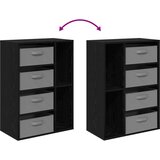  Kreveta s ladicama Crni hrast 60 x 33 5 x 84 cm | shoptok.hr