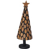  Božićno drvce s stalakom Smeđa 90 cm Masivna tikovina | shoptok.hr