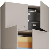 MID.YOU Večnamenska Omara Lona Xxl, Siva | Shoptok.si