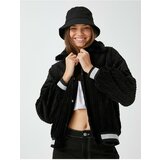 Koton Jacket - Black - Relaxed fit Cene