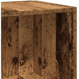  Bočni stolić boja starog drva 33 x 33 x 34 cm konstruirano drvo | shoptok.hr