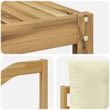  Set vanjskih sofa 7 kom. Bijela i krem | shoptok.hr