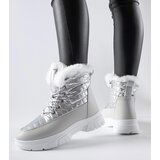 Gemre Silver insulated platform snow boots Dwayn | Shoptok.si