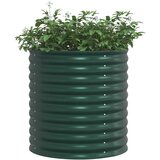  Povišena gredica Zelena 80 x 80 x 81 cm Čelik | Eponuda.com