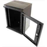 Rek orman 9U 10inca 330x310x460 mm wall cabinet glass door (CN) 916