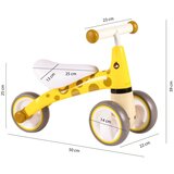 ECO TOYS Dječji bicikl EcoToys bez pedala žirafa | shoptok.hr