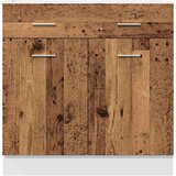 vidaXL Donji dio ladice Staro drvo 80x46x81,5 cm Konstruirano drvo | shoptok.hr