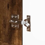  Kreveta Dimljeni hrast 100 x 30 x 65,6 Konstruirano drvo | shoptok.hr