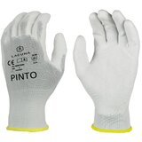 Lacuna Pinto rukavice sa PU premazom bele Cene