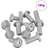  Vijak s plastičnom glavom 3600 pcs Srebrno Čelik | Eponuda.com