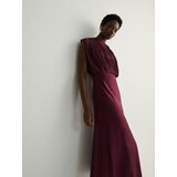 Reserved Ladies` dress - burgundy | Shoptok.si