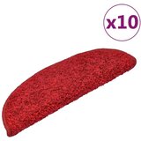  Preproge za stopnice 10 kosov 65x21x4 cm rdeče, (21061086) | Shoptok.si