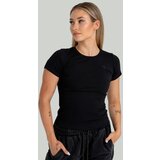 STRIX women‘s Ribbed Tee Black