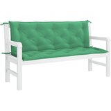  Jastuk za vrtnu klupu zeleni 150x(50+50)x7 cm od tkanine Oxford | Eponuda.ba
