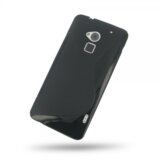 S silikonski ovitek htc one max T6 črn Cene