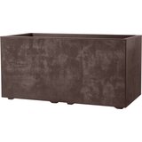 DEROMA Korito za rastline "Millenium" 79 cm z zbiralnikom vode - Brownstone Cene
