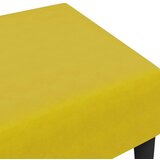 vidaXL Stolček za noge rumen 77x55x31 cm žamet | Shoptok.si