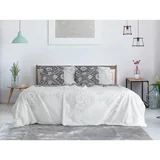 B.E.S. Bijela/siva posteljina za krevet za jednu osobu od krepa 140x200 cm Top Class –