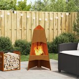 vidaXL Corten čelik Veliko Izdržljivo Ognjište od corten čelika Cijene