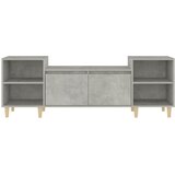 TV ormarić boja betona 160x35x55 cm od konstruiranog drva | shoptok.hr