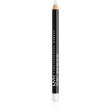 NYX Professional Makeup Slim Eye Pencil svinčnik za oči 1 g odtenek 918 White Pearl | Shoptok.si
