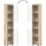  Set namještaja za kupaonicu TULUM 3 kom. Sonoma hrast | shoptok.hr