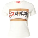 Diesel Majica 'UNCUTIE' rdeča / črna / bela