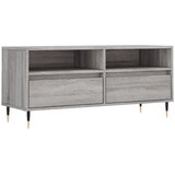 Maison Chic TV omarica - TV enota - Televizijska omarica siva sonoma 100x34,5x44,5 cm inženirski les, (21701898) | Shoptok.si