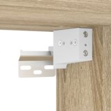 vidaXL Omara za čevlje Sonoma Oak 52.5 x 30 x 50 cm Konstruiran les | Shoptok.si