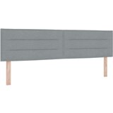  Vzmetna postelja z vzmetnico svetlo siva 180x200 cm tkanina, (22083177) | Shoptok.si