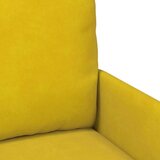  Sedežne garniture z blazino 110cm Rumena Vezani les, (5000155289) | Shoptok.si