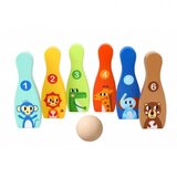 Tooky Toy Drvena kuglana -životinje (A058582) Cene