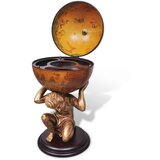 vidaXL Globus Bar Stalak za Vino Dezen Atlasa | shoptok.hr