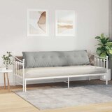  Jastuk za leđa Svijetlo siva 200 x 50 cm Mikrofiber tkanina | shoptok.hr