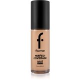 Flormar Perfect Coverage Mat Touch Foundation matirajući puder za mješovitu i masnu kožu nijansa 301 Soft Beige 30 ml | shoptok.hr